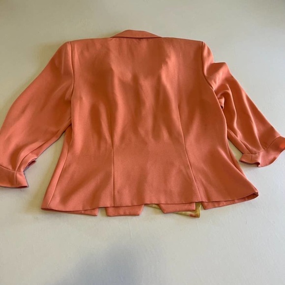 Leslie Fay three pink floral skirt set 14P - Picture 8 of 15